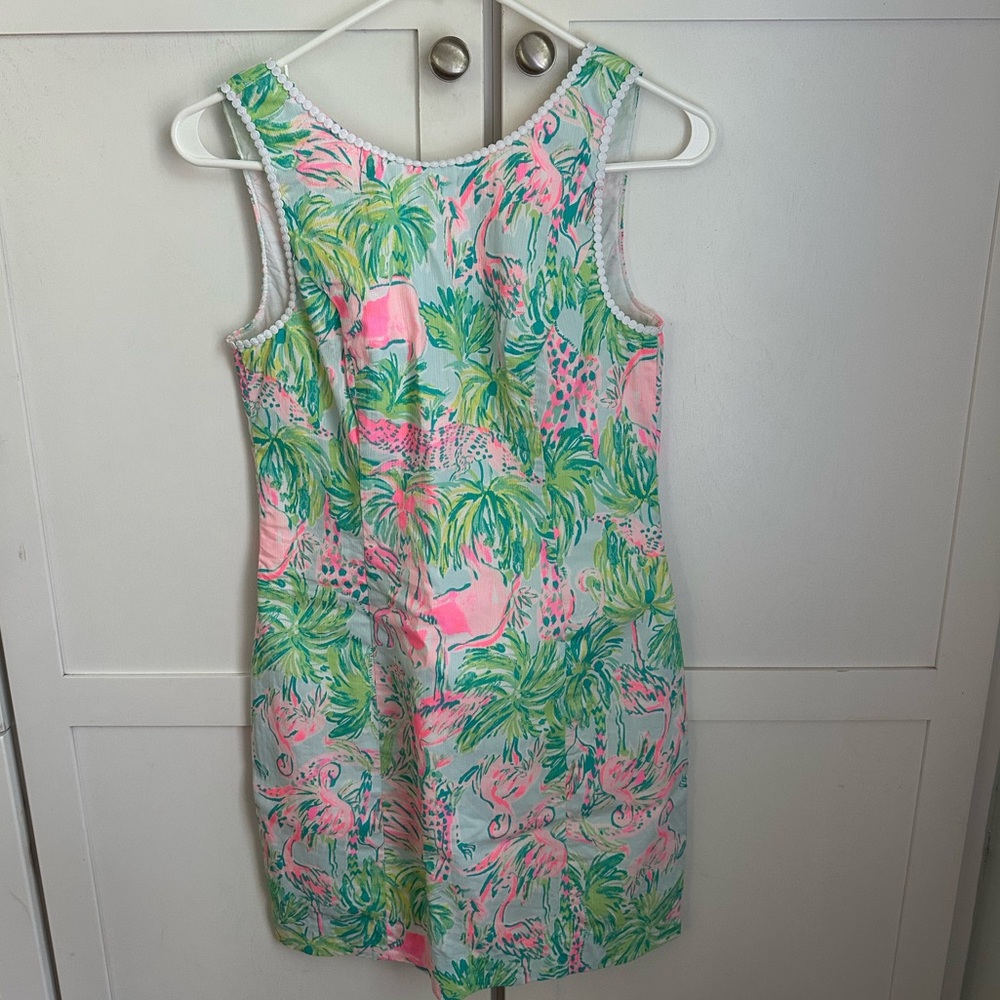 Lilly Pulitzer Mila Shift Dress - Seasalt Blue on Parade